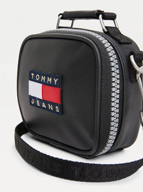 Ženske Tommy Hilfiger Tommy Badge Nano Torbe Crna | TH516JUE