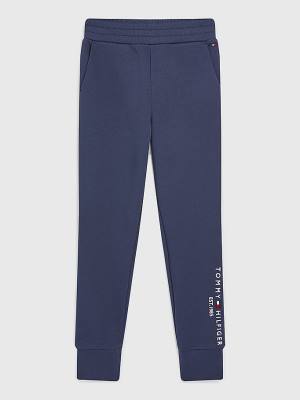 Djevojčice Tommy Hilfiger Essential Joggers Pantalone Plava | TH089YGE