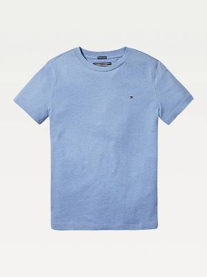 Djevojčice Tommy Hilfiger Essential Organic Cotton Majice Plava | TH346IYV