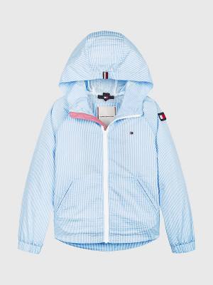 Djevojčice Tommy Hilfiger Ithaca Stripe Windbreaker Jakna Plava | TH051GAC