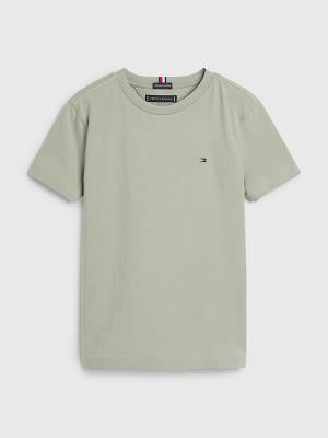 Dječake Tommy Hilfiger Essential Organic Cotton Majice Siva | TH671UCW