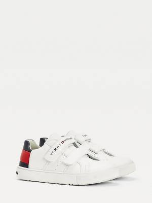 Dječake Tommy Hilfiger Low-Top Patike Bela | TH043MNR