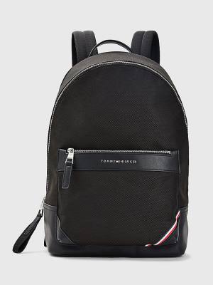 Muške Tommy Hilfiger 1985 Backpack Torbe Crna | TH769OZQ