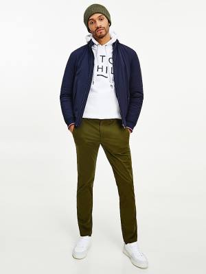 Muške Tommy Hilfiger 1985 Essential Bleecker Slim Fit Chinos Pantalone Braon | TH678MLV