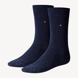 Muške Tommy Hilfiger 2-Pack Classic Čarape Plava | TH864NSJ