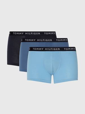 Muške Tommy Hilfiger 3-Pack Logo Waistband Trunks Donji veš Žuta | TH206DLF