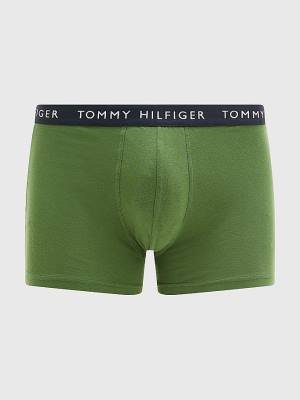 Muške Tommy Hilfiger 3-Pack Logo Waistband Trunks Donji veš Žuta | TH652PWA