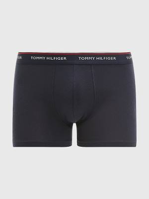 Muške Tommy Hilfiger 3-Pack Premium Logo Waistband Trunks Donji veš Žuta | TH718MSB