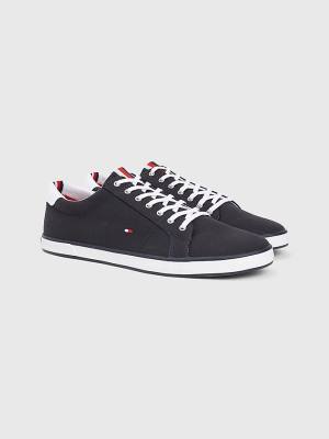 Muške Tommy Hilfiger Canvas Lace Up Patike Plava | TH051RTE