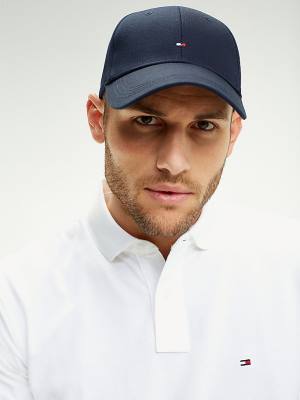 Muške Tommy Hilfiger Classic Baseball Cap Kape Plava | TH012PUM