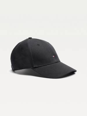 Muške Tommy Hilfiger Classic Baseball Cap Kape Crna | TH872TLP