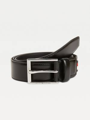 Muške Tommy Hilfiger Formal Leather Kaiševi Crna | TH368MKC