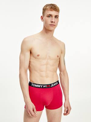 Muške Tommy Hilfiger Logo Waistband Trunks Donji veš Roza | TH786GIS