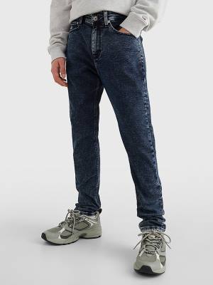 Muške Tommy Hilfiger Scanton Slim Faded Farmerke Denim Plava | TH078DUW