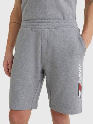 Muške Tommy Hilfiger Sport Essential TH Cool Sweat Šortsevi Siva | TH673BFC