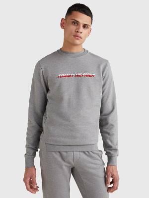 Muške Tommy Hilfiger Sport TH Cool Graphic Duksevi Siva | TH130JXR