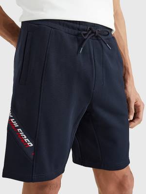 Muške Tommy Hilfiger Sport TH Cool Organic Cotton Šortsevi Plava | TH350FWZ