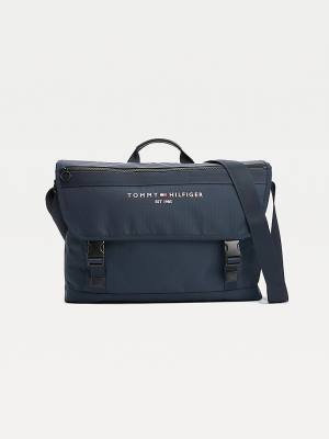 Muške Tommy Hilfiger TH Established Messenger Torbe Plava | TH750GBI