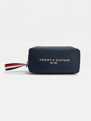 Muške Tommy Hilfiger TH Established Recycled Washbag Torbe Plava | TH398DIW