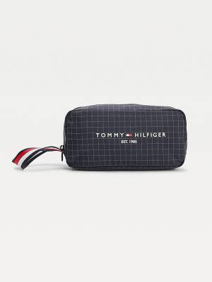 Muške Tommy Hilfiger TH Established Water Repellent Washbag Torbe Plava | TH421KIX