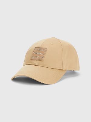 Muške Tommy Hilfiger TH Modern Signature Patch Cap Kape Kaki | TH506XYF