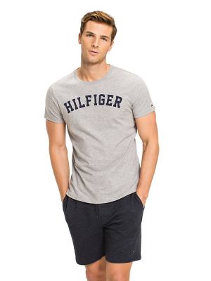 Muške Tommy Hilfiger Tommy Hilfiger Logo Pidžama Siva | TH041ROQ