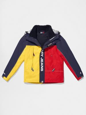 Muške Tommy Hilfiger Tommy X AAPE 2-In-1 Jakna Plava | TH620IEY