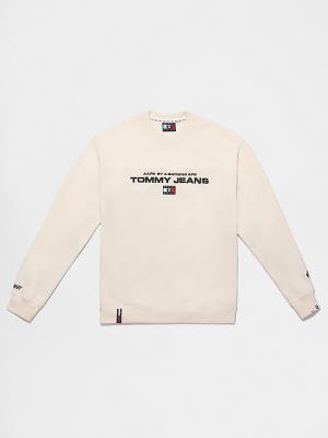 Muške Tommy Hilfiger Tommy X AAPE Fleece Duksevi Bež | TH209XHP