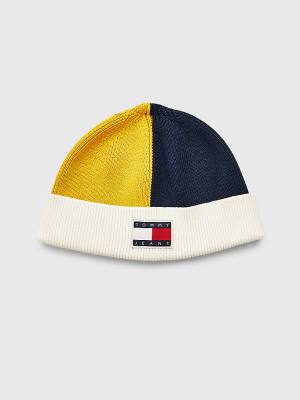 Muške Tommy Hilfiger Travel Short Cotton Beanie Kape Plava | TH726CMI