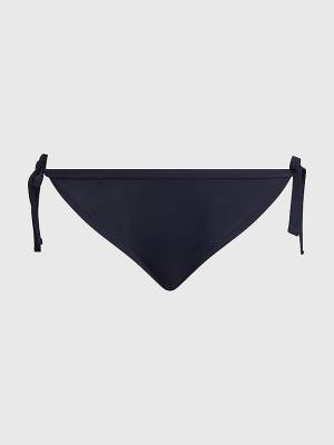 Ženske Tommy Hilfiger Curve Cheeky Side Tie Bikini Bottoms Kupaći Kostimi Plava | TH952CYE