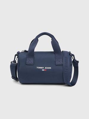 Ženske Tommy Hilfiger Essential Logo Crossover Torbe Plava | TH795UCQ