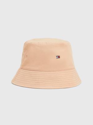 Ženske Tommy Hilfiger Essential Organic Cotton Bucket Kape Bež | TH084FPG