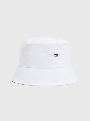 Ženske Tommy Hilfiger Essential Organic Cotton Bucket Kape Bela | TH385DLP