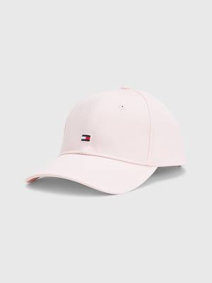 Ženske Tommy Hilfiger Essential Organic Cotton Flag Cap Kape Roza | TH618CBN