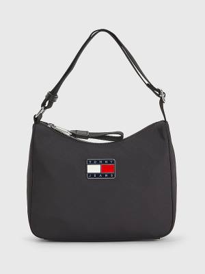 Ženske Tommy Hilfiger Festival Shoulder Torbe Crna | TH063NXH