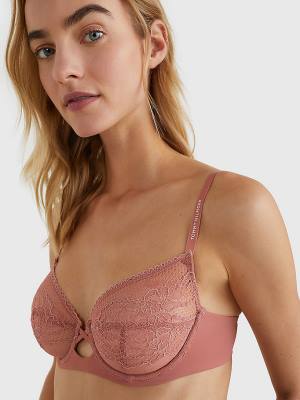 Ženske Tommy Hilfiger Floral Lace Unlined Bra Donji veš Narandžasta | TH034MGI