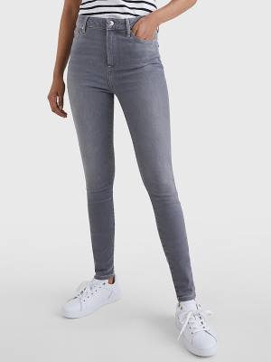 Ženske Tommy Hilfiger Harlem High Rise Super Skinny Farmerke Denim Plava | TH524UOK