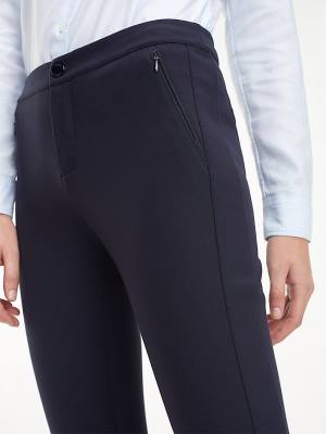 Ženske Tommy Hilfiger Heritage Skinny Fit Pantalone Plava | TH860XCG