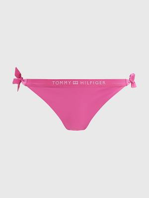 Ženske Tommy Hilfiger Logo Waistband Cheeky Fit Bikini Bottoms Kupaći Kostimi Roza | TH956WSJ