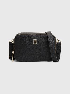 Ženske Tommy Hilfiger Monogram Camera Torbe Crna | TH814FTX