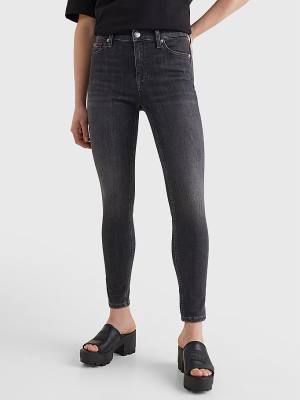 Ženske Tommy Hilfiger Nora Mid Rise Skinny Ankle Farmerke Denim Plava | TH682TOL