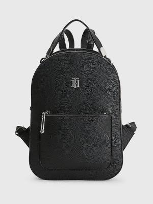 Ženske Tommy Hilfiger Pebble Grain Backpack Torbe Crna | TH402DSJ