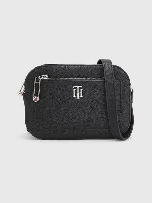 Ženske Tommy Hilfiger Pebble Grain Camera Torbe Crna | TH718KUR