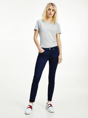 Ženske Tommy Hilfiger Sophie Low Rise Skinny Fit Farmerke Denim Plava | TH435CFY